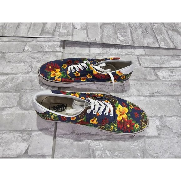 VANS Classic TC6D Floral Canvas Classic Style Lace floral design W 12, M 10.5‎ - Picture 10 of 11